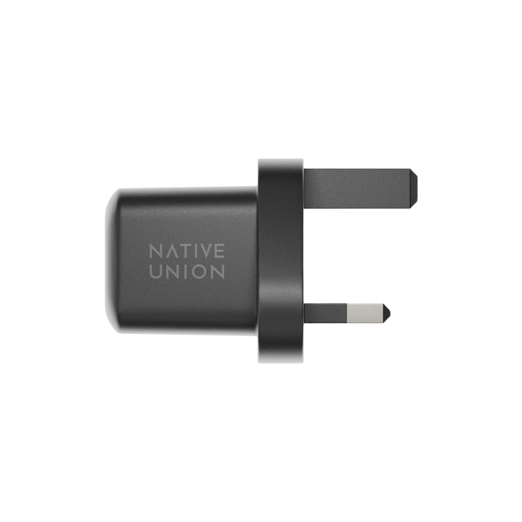 Native Union Paris - Fast GaN Charger PD 30W: US/CA Plug / Black