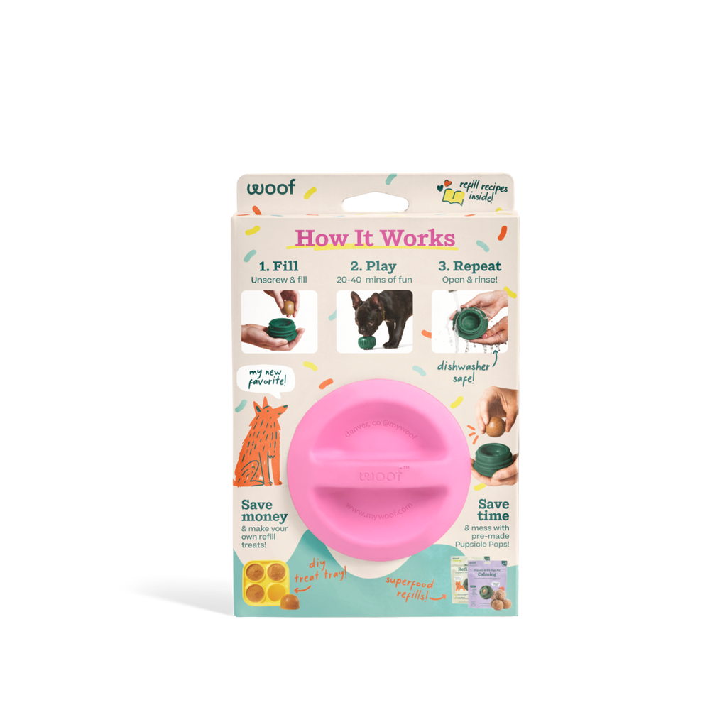 Woof - Party Pupsicle: Pink / Small