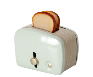 Maileg Mini Toaster and Bread - Mint