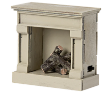 Load image into Gallery viewer, Maileg Fireplace - Vintage Off-White - Mouse
