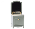 Maileg - Sink w/Mirror, Mouse - Dark Mint