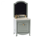 Maileg - Sink w/Mirror, Mouse - Dark Mint