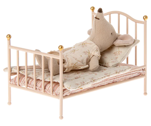 Maileg - Vintage Bed, Mouse - Rose