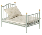Maileg - Vintage Bed, Mouse - Mint