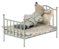 Maileg - Vintage Bed, Mouse - Mint
