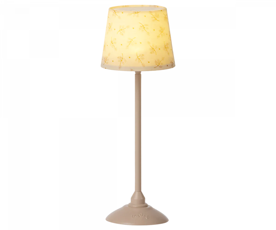 Maileg - Floor Lamp, Miniature - Powder