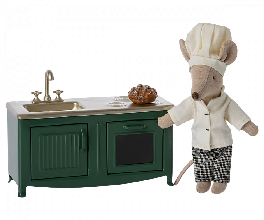 Maileg Kitchen, Mouse | Dark Green