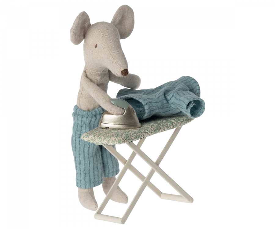 Maileg Iron and Ironing Board, Mouse