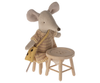 Maileg - Table & Stool Set, Mouse