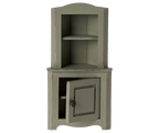Maileg Corner Cabinet, Mouse - Light Green