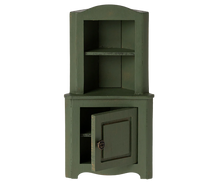 Load image into Gallery viewer, Maileg Corner Cabinet, Mouse - Dark Green
