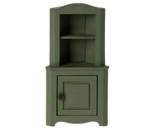 Load image into Gallery viewer, Maileg Corner Cabinet, Mouse - Dark Green
