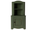 Maileg Corner Cabinet, Miniature - Dark Green