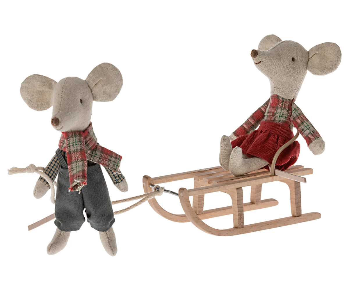 Maileg Sled - Mouse