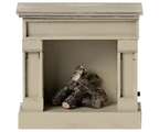 Maileg Fireplace - Mouse - Off White