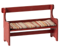 Maileg Bench, Mouse -Red