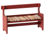 Maileg Bench, Mouse -Red
