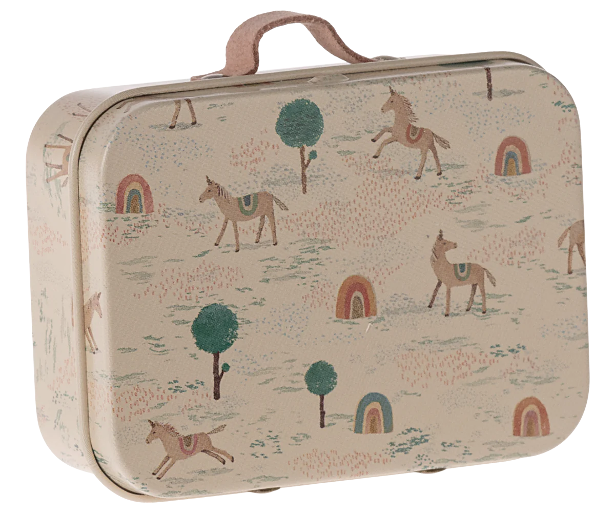 Maileg Suitcase, Small - Des licornes