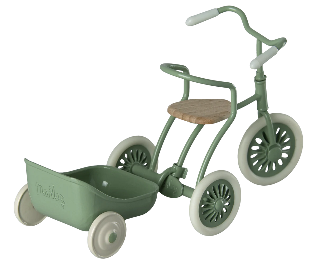 Maileg Tricycle Hanger Mouse - Green