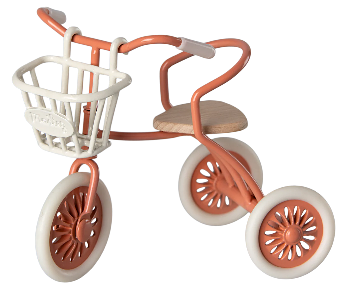 Maileg - Tricycle basket | Mouse | White