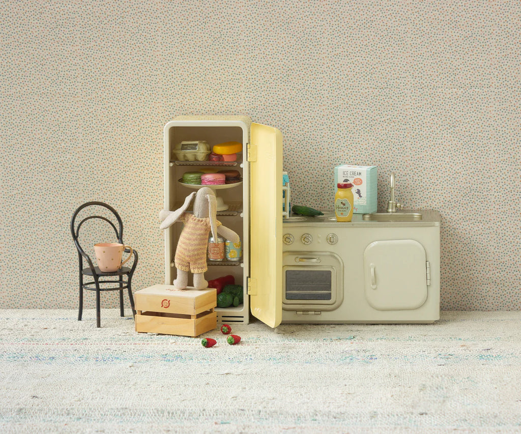 Maileg Mini Fridge - Yellow