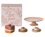Maileg Cakes and Cakestand, Mini