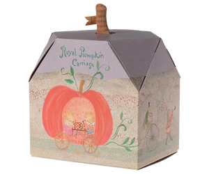 Maileg Pumpkin Carriage, Mouse