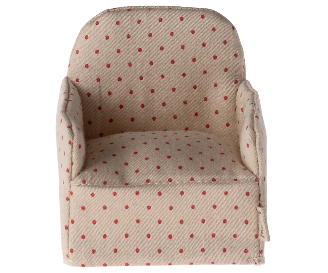 Maileg Chair, Mouse - Dot