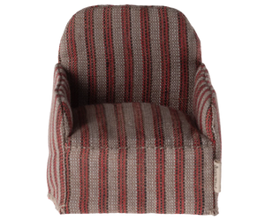 Maileg Chair, Mouse - Stripe