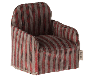 Maileg Chair, Mouse - Stripe