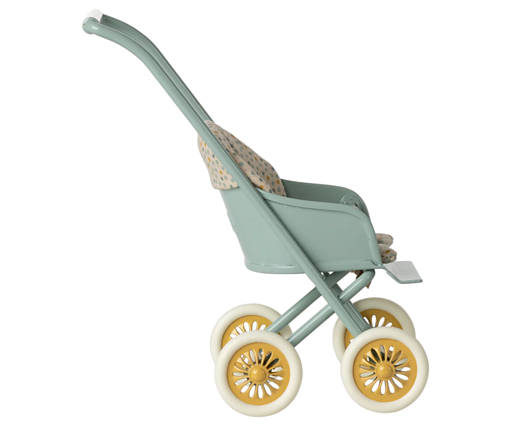 Maileg Stroller, Micro | Mint