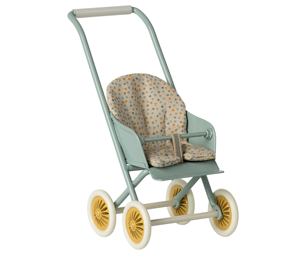 Maileg Stroller, Micro | Mint