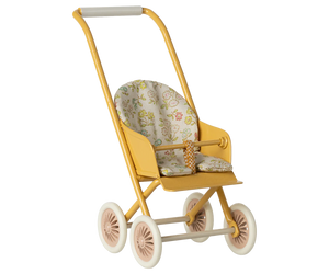 Maileg Stroller, Micro | Yellow