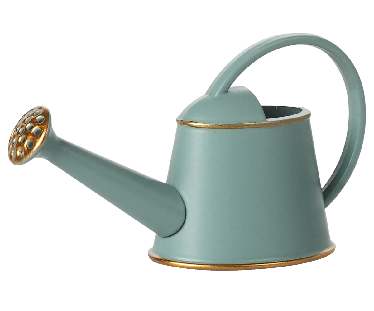 Maileg - Watering Can, Mouse | Light Blue