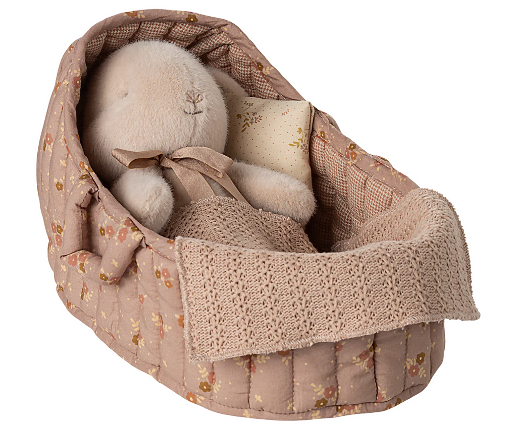 Maileg - Carry Cot, Large | Rose