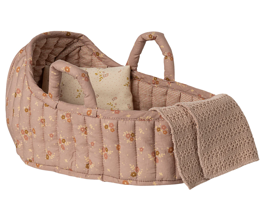 Maileg - Carry Cot, Large | Rose