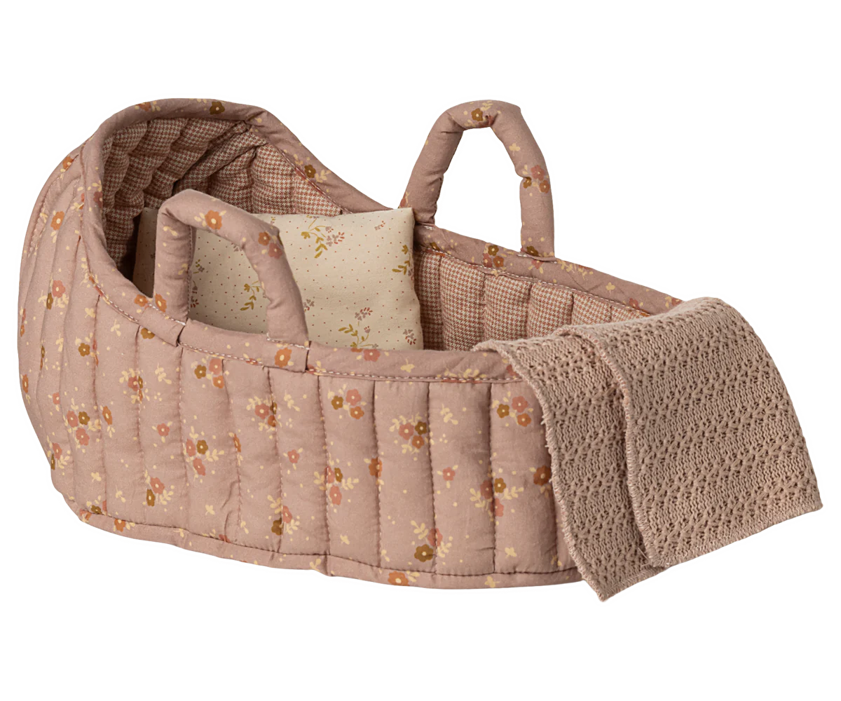 Maileg - Carry Cot, Large | Rose