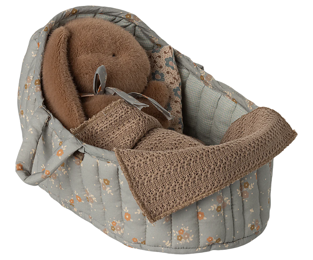 Maileg - Carry Cot, Large | Blue