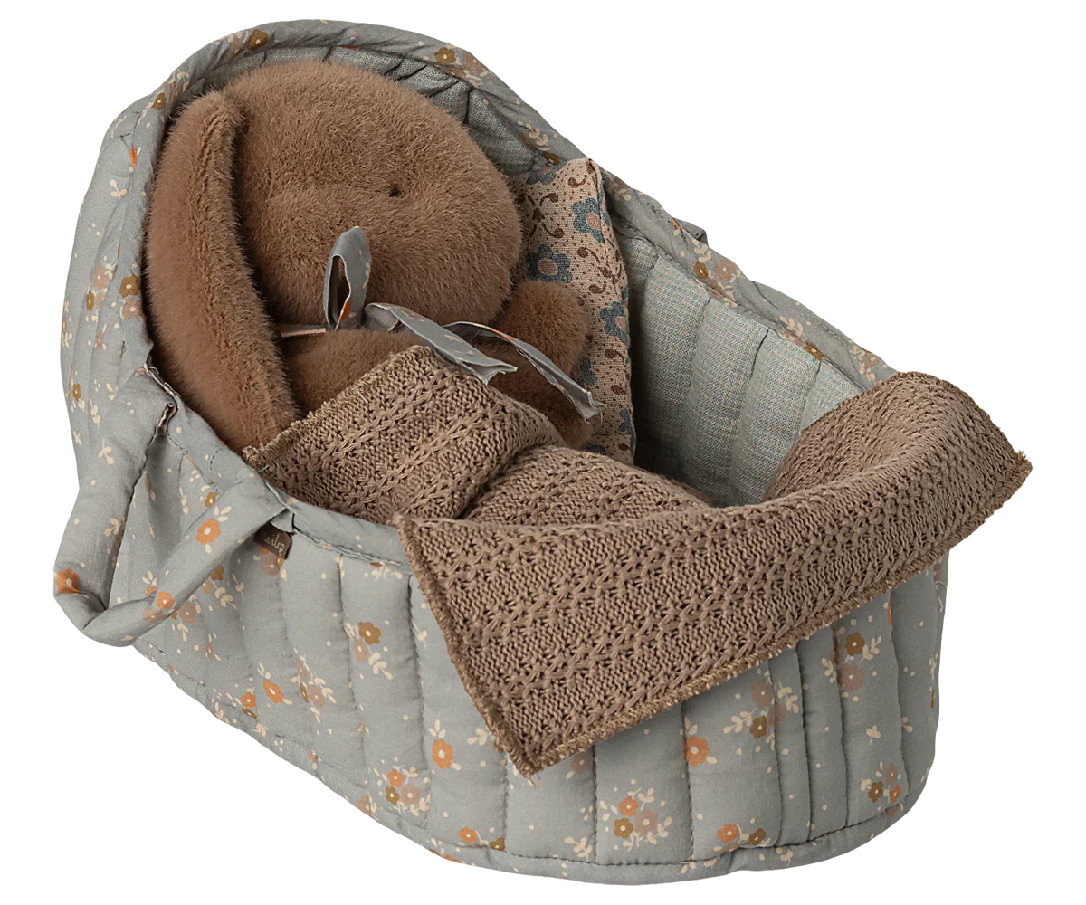 Maileg - Carry Cot, Large | Blue