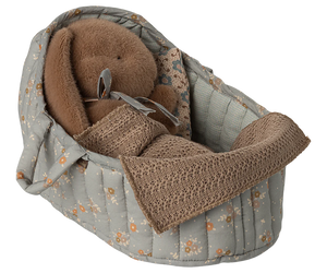 Maileg - Carry Cot, Large | Blue