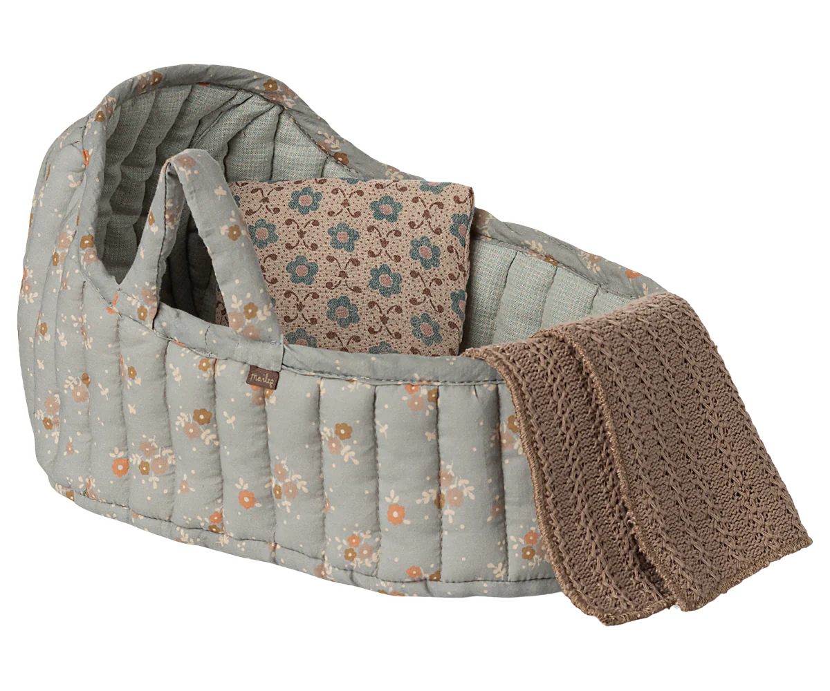 Maileg - Carry Cot, Large | Blue