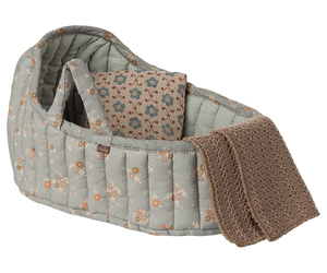 Maileg - Carry Cot, Large | Blue