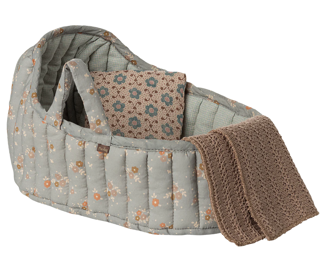 Maileg - Carry Cot, Large | Blue