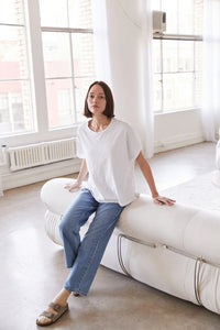 It Is Well L.A. Everyday Boxy Tee - Natural