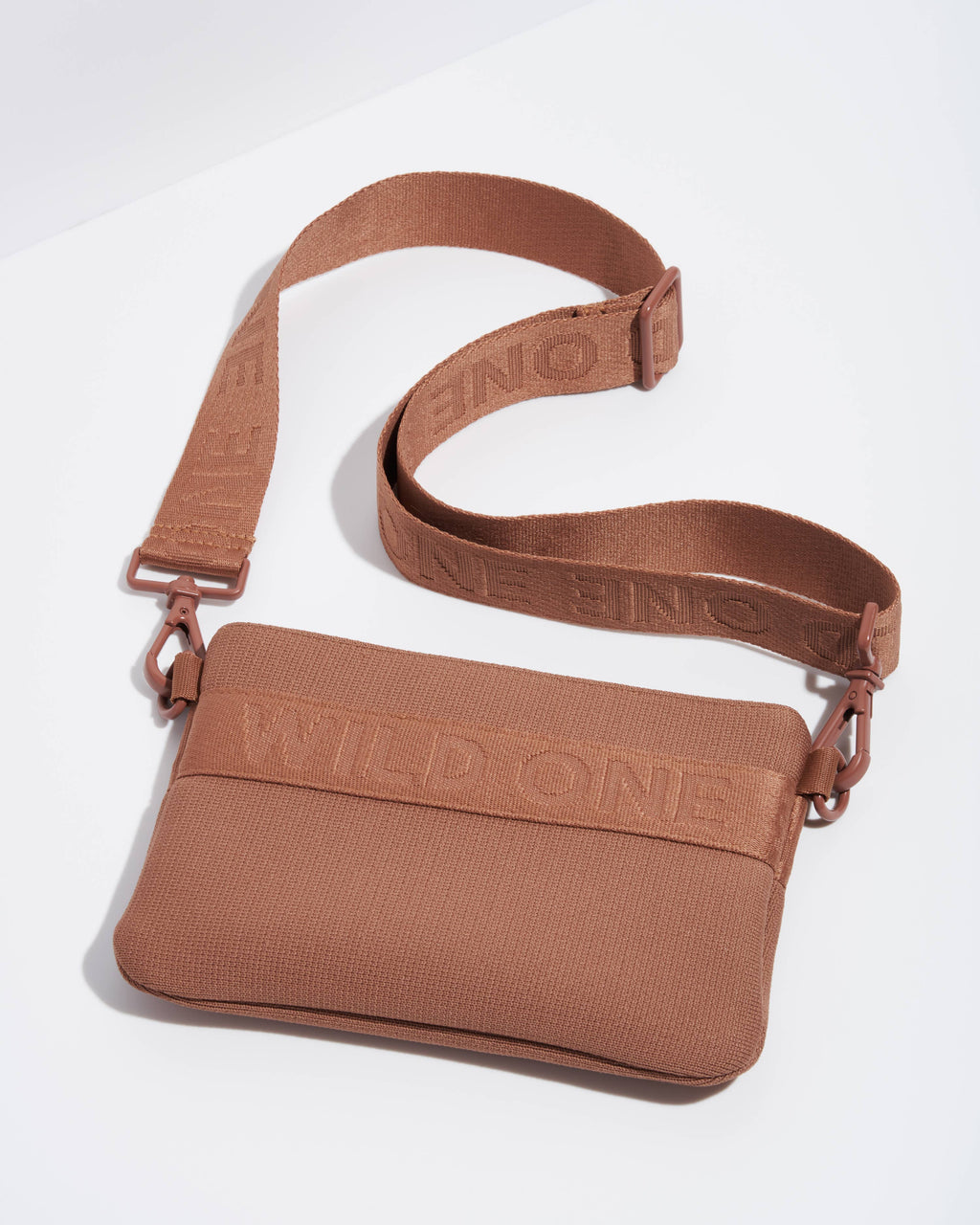 Wild One - Recycled Knit Eco Cross Body Treat Pouch: Spruce