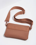 Wild One - Recycled Knit Eco Cross Body Treat Pouch: Spruce