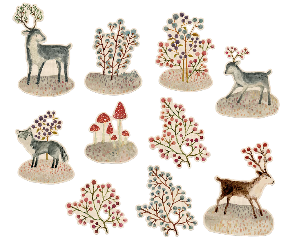 Maileg Gift Tags - Winter Wonderland, 20pcs.