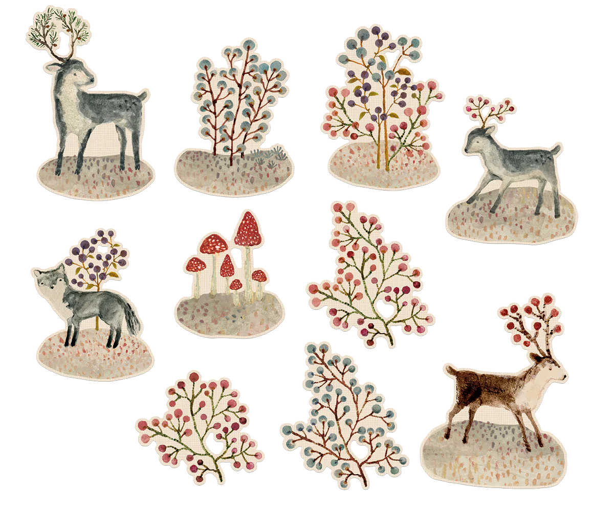 Maileg Gift Tags - Winter Wonderland, 20pcs.
