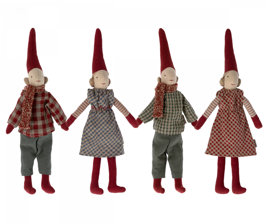 Maileg Magnetic Pixy Size 1 - Set of Four