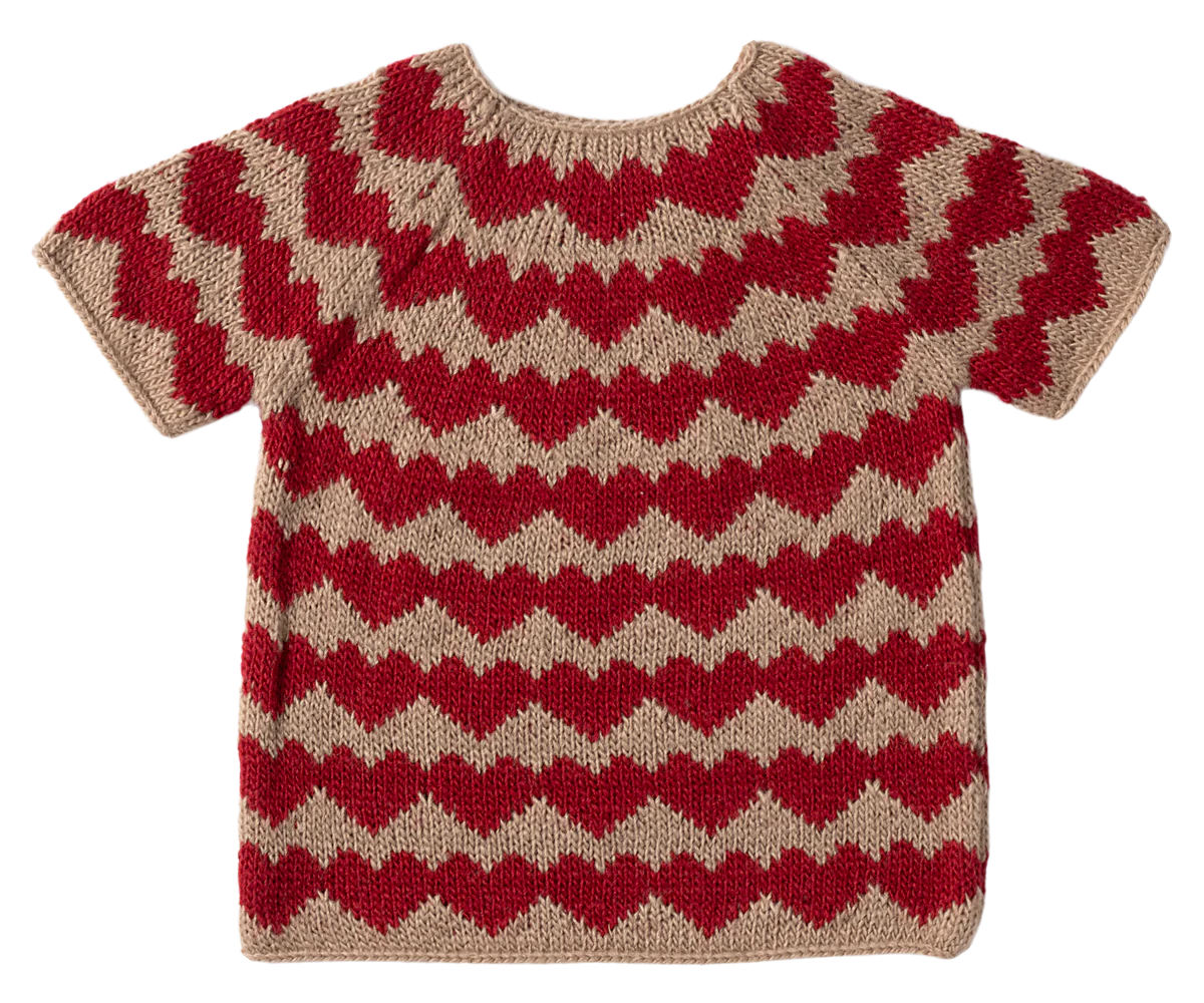 Maileg Knitted Sweater, Pixie Size 6 - Girl